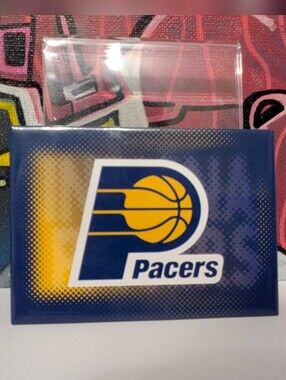 "Heroes Of The Locker Room" Indiana Pacers Fridge Magnet 🧲 (3.5x2.5) 🏀 1998